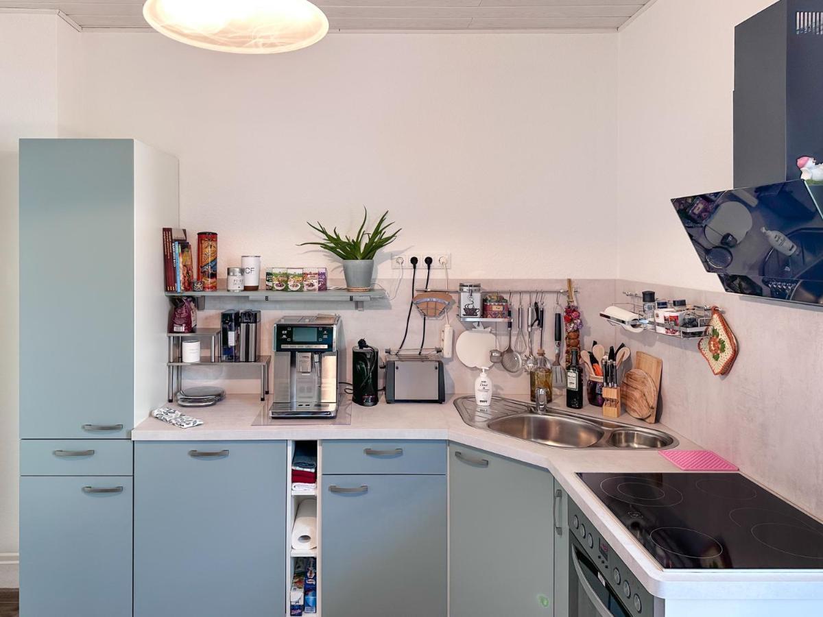 Schoene Altbauwohnung Mit Grosser Sonnenterrasse Rudolstadt Exterior foto